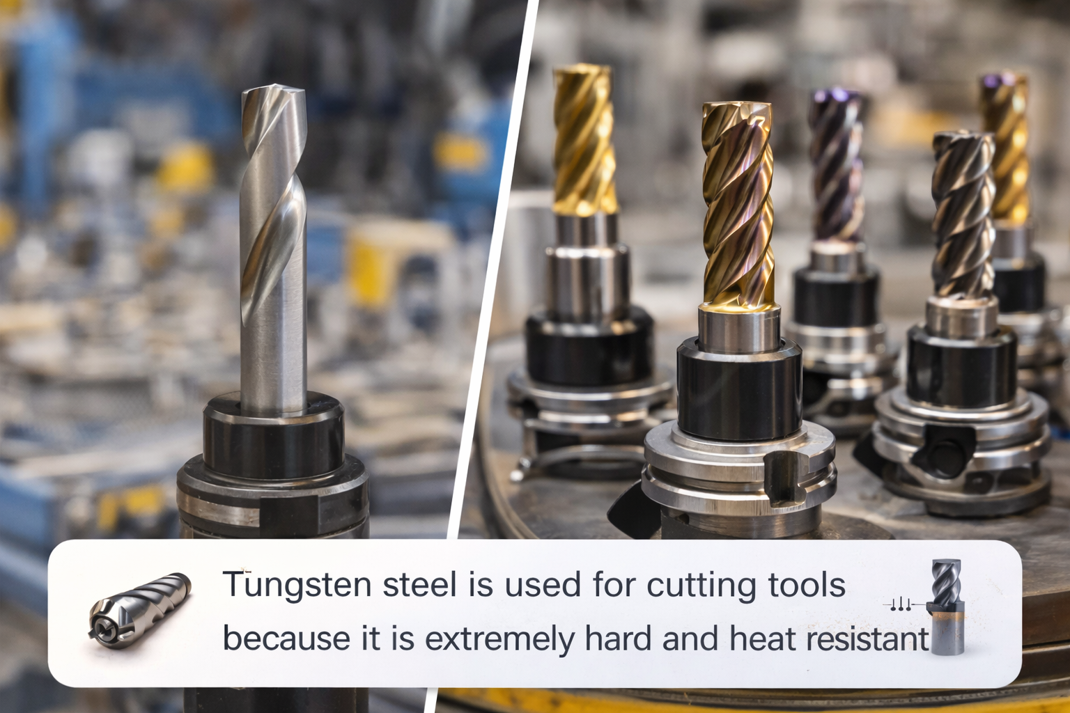 Cutting Precision with Tungsten Steel Tools