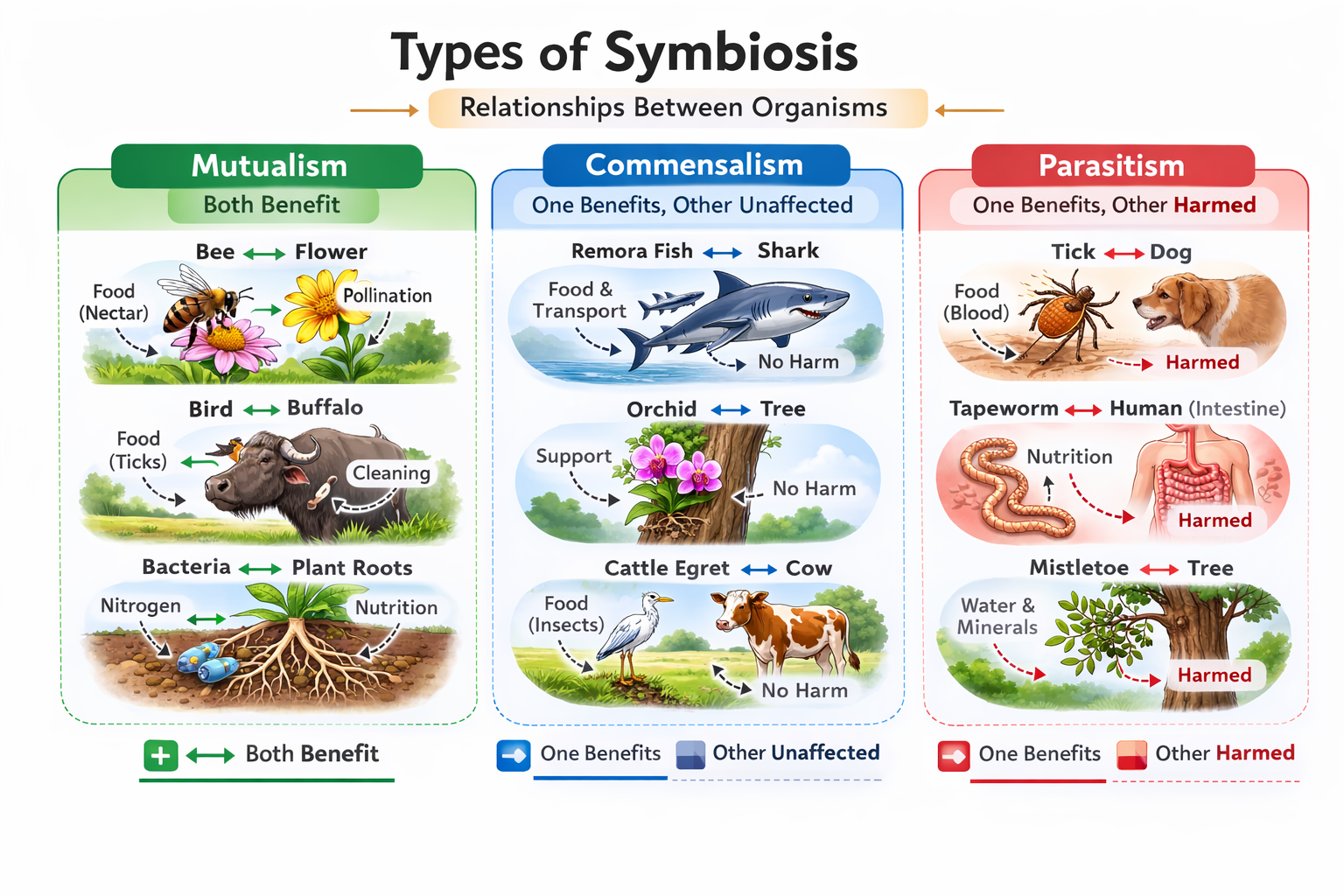 Types of Symbiosis