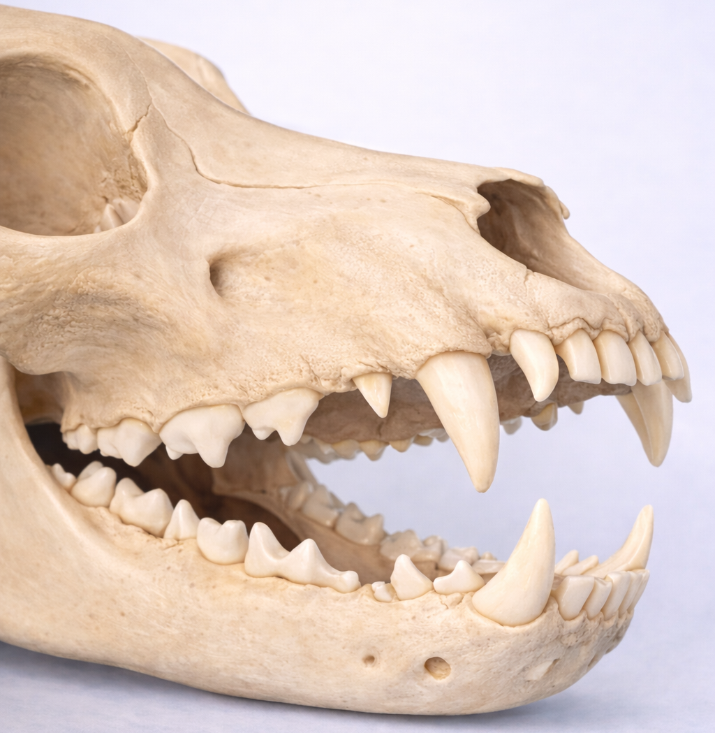 Homodont dentition in sharks showing similar teeth