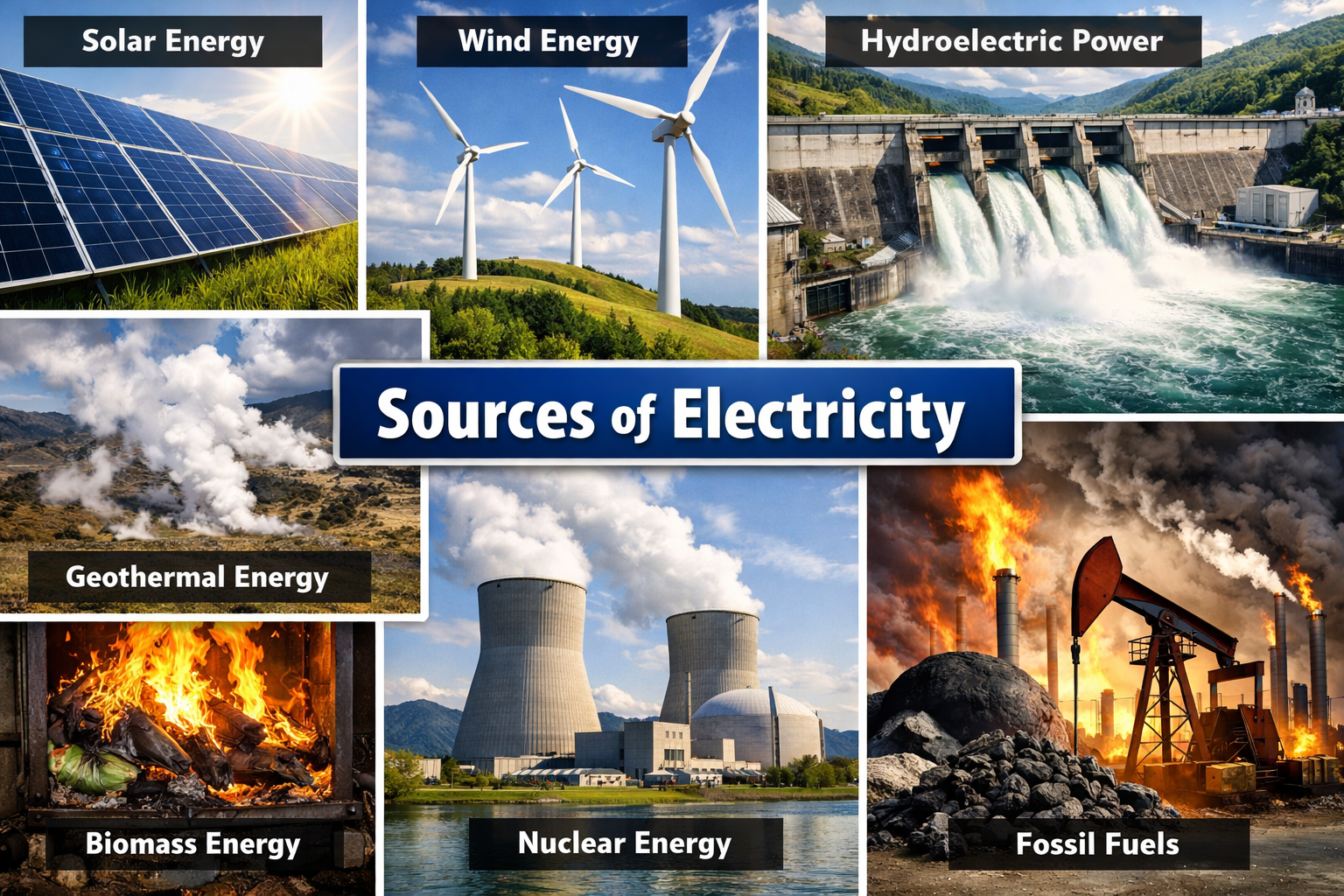 Sources of Electricity